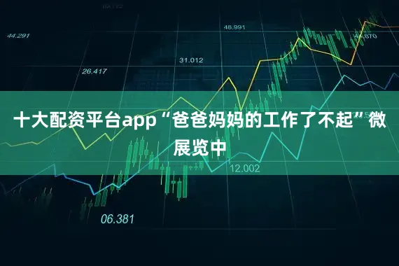 十大配资平台app“爸爸妈妈的工作了不起”微展览中